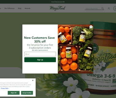 Mega Food hemp food