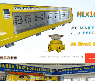Harsh Technocast Engineers stone processing equipment
