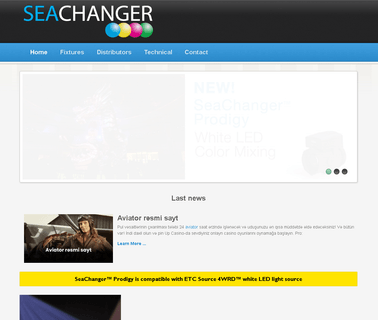 Seachanger colors palette