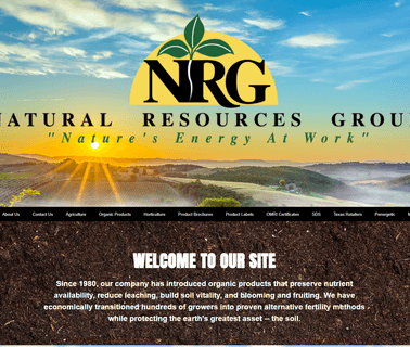 Natural Resources Group specializing agricultural