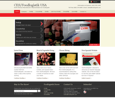 Ces, Foodlogistik U.S.A dicing equipment