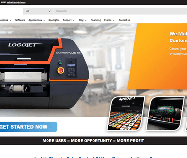 Home - Logojet white printing ink
