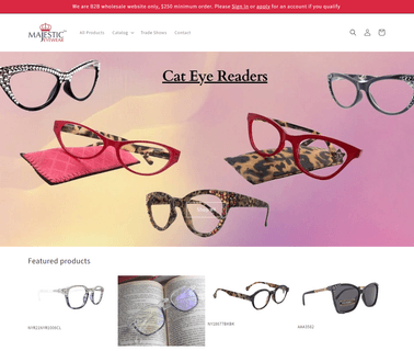 Majestic Eyewear wholesale swarovski