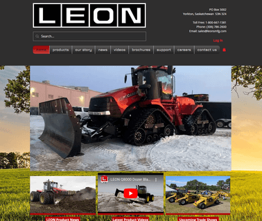 Material Handling Equipment Yorkton Sk Leons Mfg Company Inc cylinders and agricultural