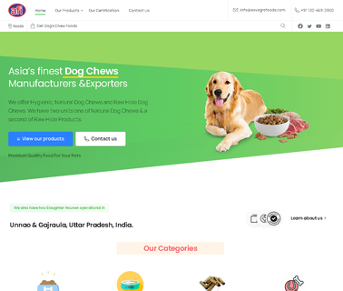 Agro Food Industries dog