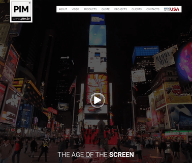Pimtv advertising graphic