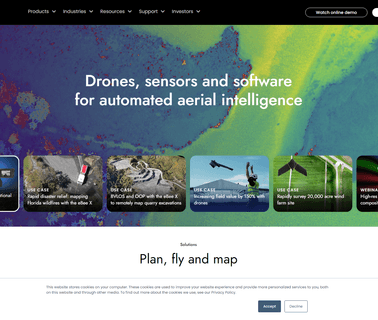 Sensefly uav