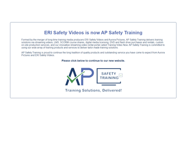 Eri Safety Videos dvd custom