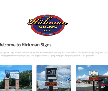 Wv Signs, Commercial Signs Wv, Banners Wv, West Virginia lettering