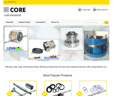 Core Engineers carbon ptfe packing
