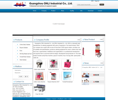 Guangzhou Onli Industrial bbq range