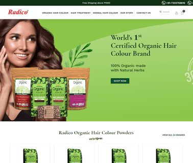 Radico - Home Page henna natural