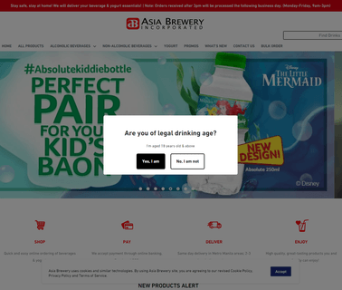 Asia Brewery Incorporated energy
