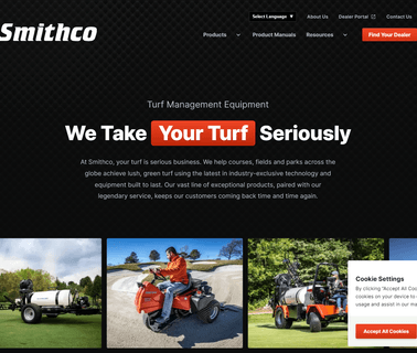 Smithco golf maintenance
