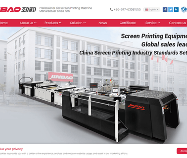 Ruian City Jinbao Screen Printing automatic stretching