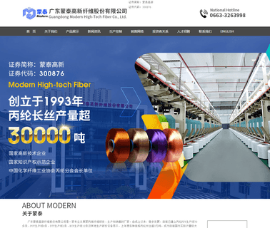 Guangdong Modern Textile Fiber fdy dty