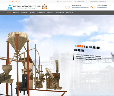 Times Automation sugar handling