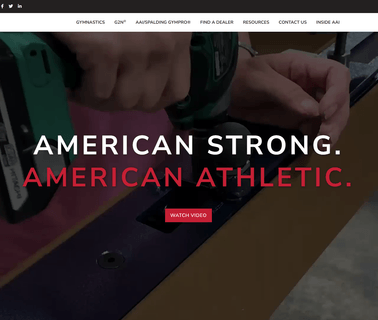 American Athletic sporting goods exercise equipment