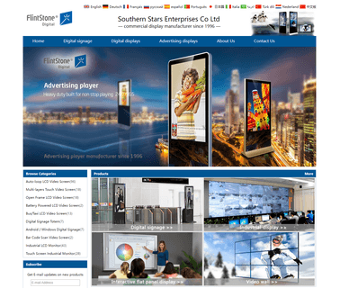Southern Stars Enterprises Co advertising led display screen