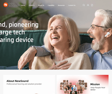 Newsound Technology hearing aid