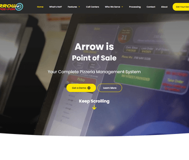 Arrow Pos delivery card