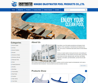 Ningbo Enjoywater Pool Products shower and head