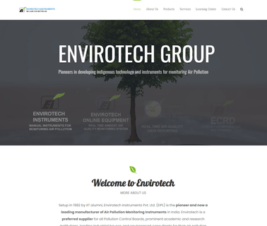 Envirotech Instruments methane gas