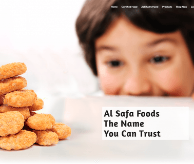 Alsafa Foods Canada Ltd. food categories