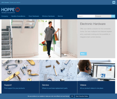 Hoppe North America hardware anti theft products