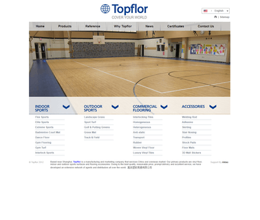 Topflor stadium artificial