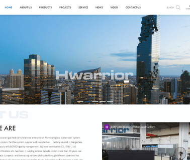 Hwarrior Curtain Wall Engineering daylighting skylight