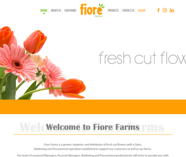 Fiore Farms bouquets wholesale