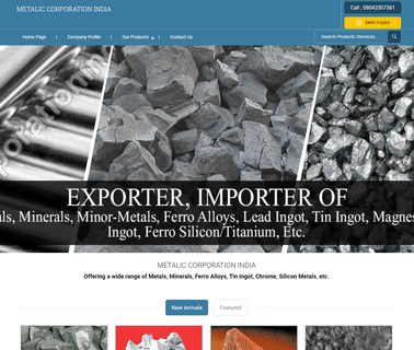 Metalic Corporation India ferro niobium