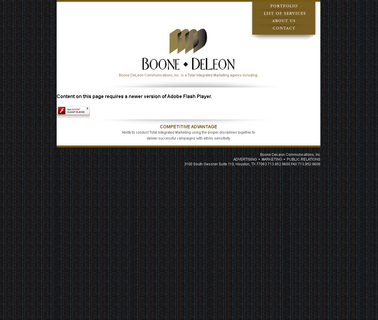 Boone Deleon Communications - A Total Integrated Marketing creative total