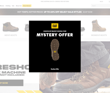 Cat Footwear constructs