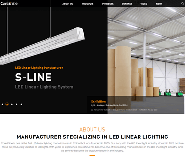 Shenzhen Coreshine Optoelectronics waterproof led spot