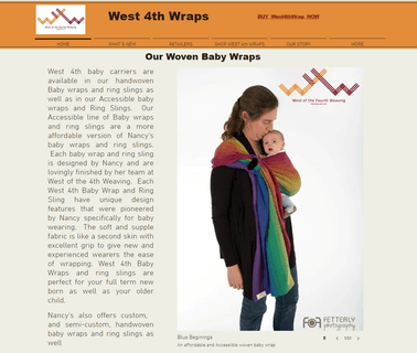 West 4Th Wraps easy woven