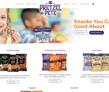 Pretzel Pete pretzel