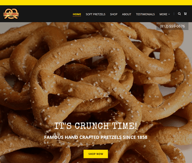 Tell City Pretzels crunch
