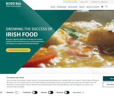 Bord Bia Irish Food Board alcoholic ice