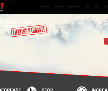 Ceramic Header & Exhaust Coating Jet-Hot automobile exhaust