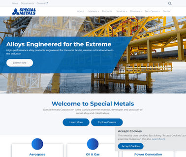 Home - Special Metals Company metals special