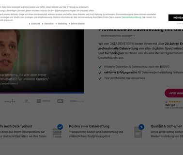 Datarecovery® Datenrettung media data services