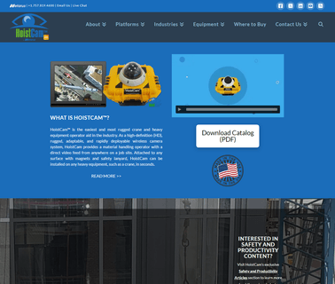 Home - Hoistcam safety crane system