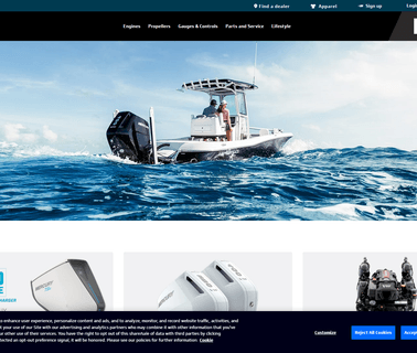 Mercury Marine jet engines