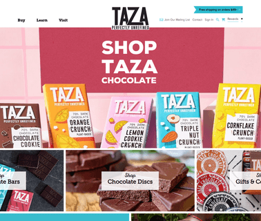 Taza Chocolate: Profile ground chocolate