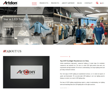 Zhongshan Artdon Lighting Limited wall halogen