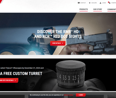 Trijicon Brillian aimpoint sights