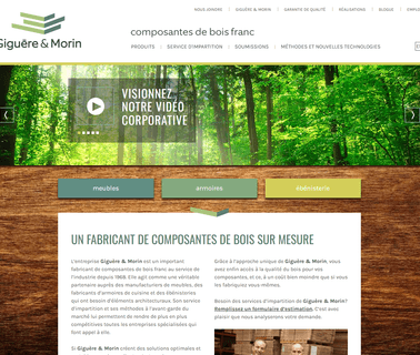 Giguere & Morin woodworking