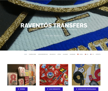 Raventos Transfers ioline plotters
